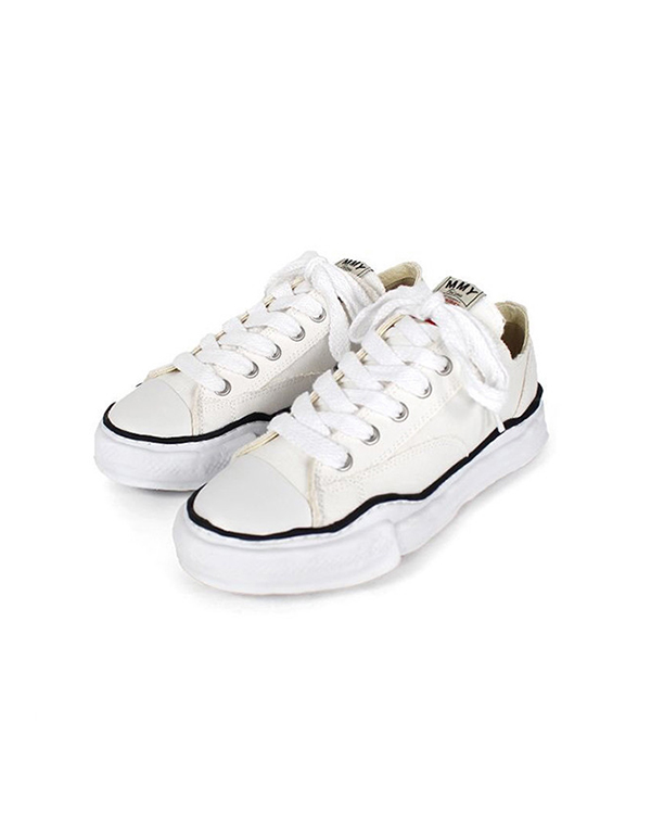 37 Size Maison MIHARA YASUHIRO Original sole Canvas Low cut sneaker White