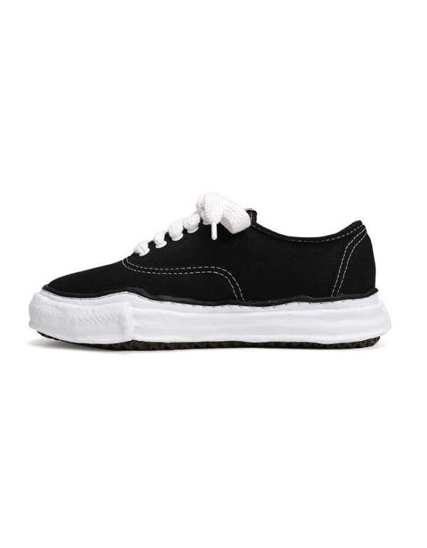 MIHARA YASUHIRO OG SOLE CANVAS LOW-TOP SNEAKER BLACK