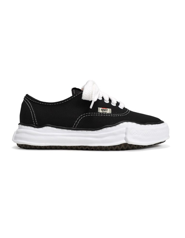 MIHARA YASUHIRO OG SOLE CANVAS LOW-TOP SNEAKER BLACK