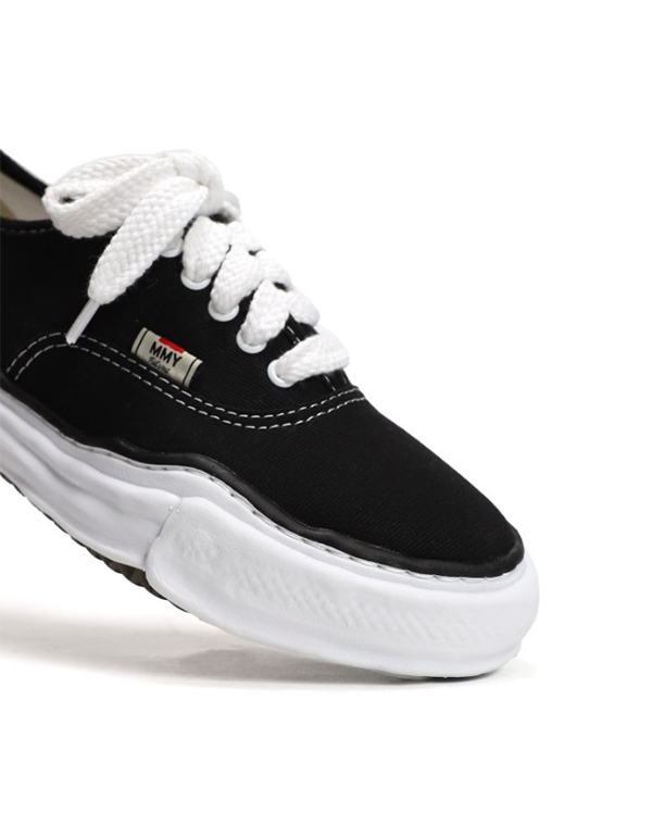 MIHARA YASUHIRO OG SOLE CANVAS LOW-TOP SNEAKER BLACK