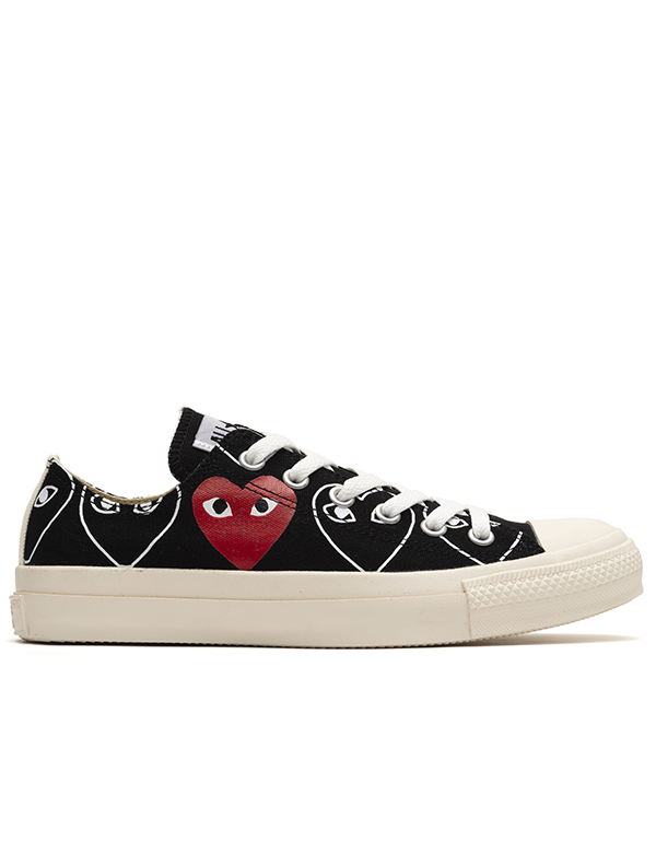 CONVERSE PLAY COMME DES GARCONS OX BLACK