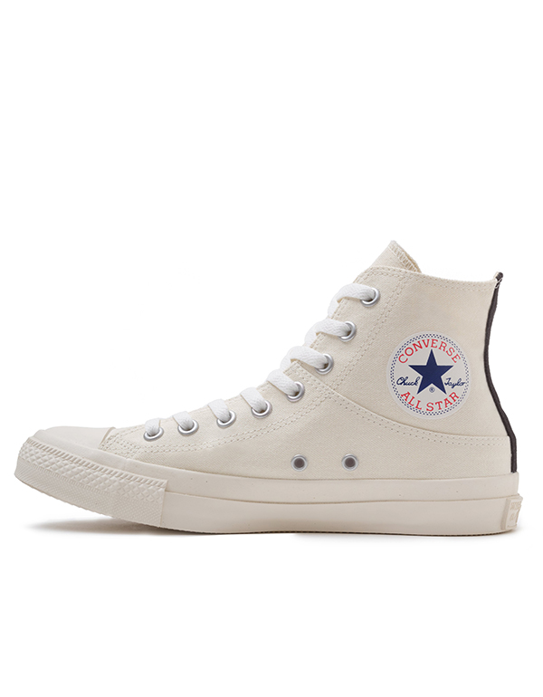 COMME DES GARCONS PLAY x CONVERSE HEART IS SHY HI WHITE