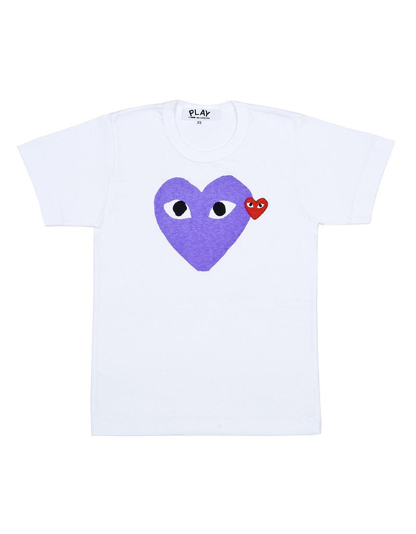 COMME DES GARCONS PLAY T-Shirt (PURPLE)