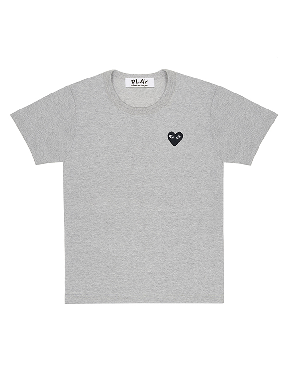 COMME DES GARCONS PLAY BLACK HEART MUJI T-Shirt (GREY)
