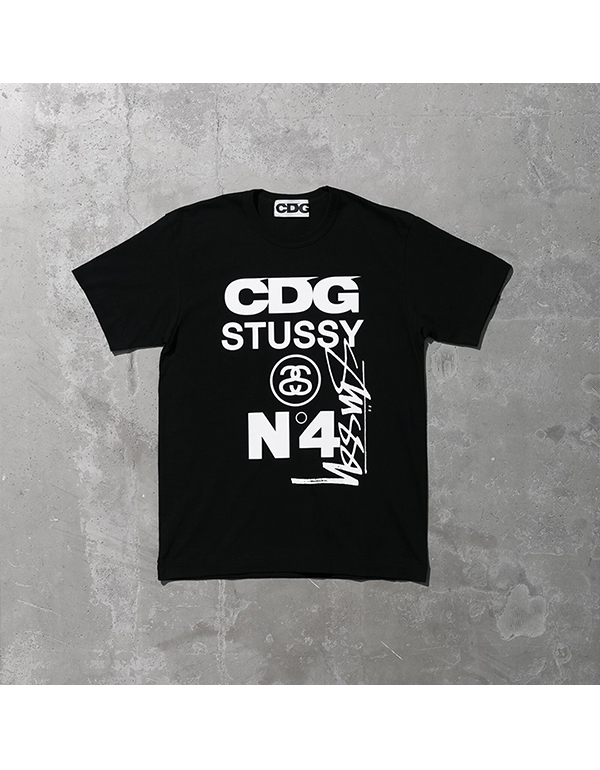 CDG X Stüssy GREY T-shirt