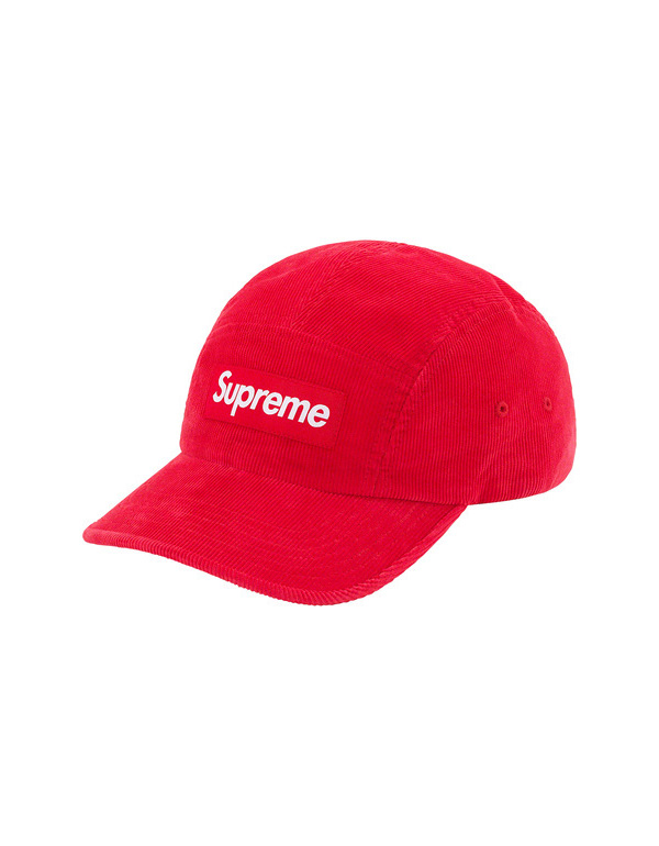 Supreme Fine Wale Corduroy Camp Cap