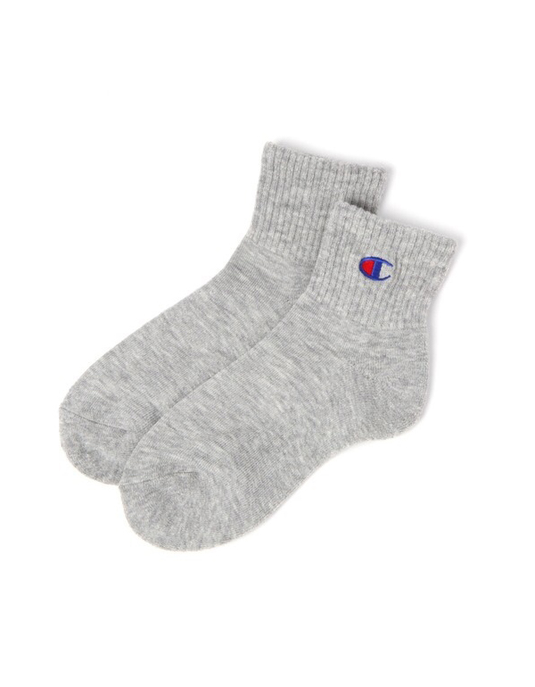 CHAMPION KIDS QUARTER LENGTH SOCKS 3COLOR 3PS 19-24CM