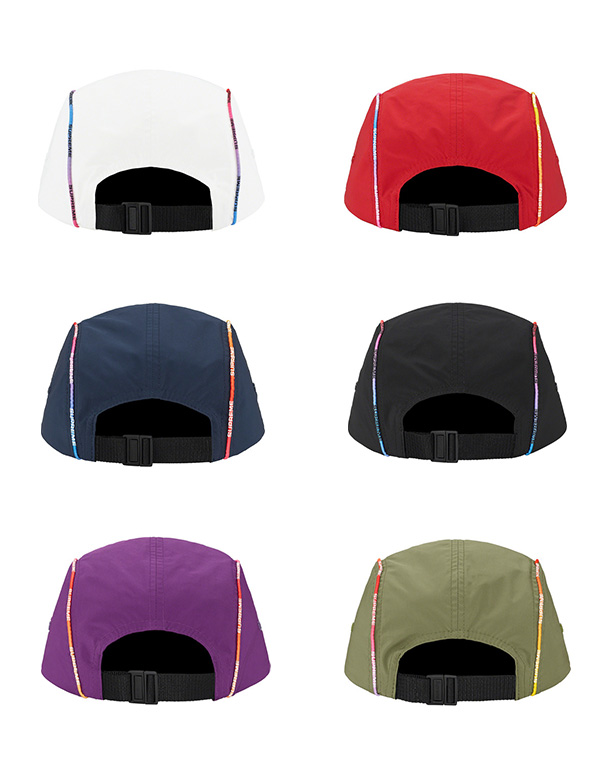 Supreme Gradient Piping Vamp Cap