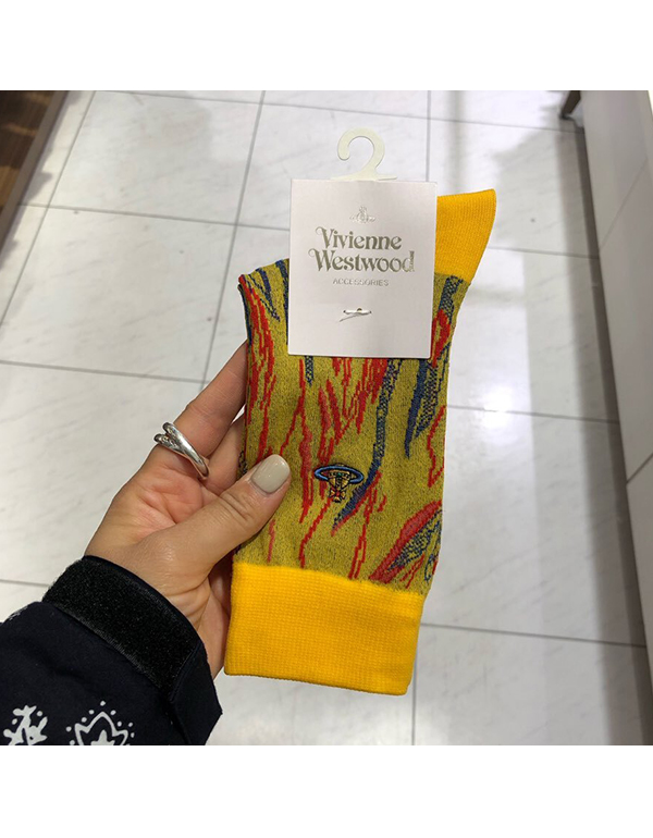 VIVIENNE WESTWOOD PATTERN SOCKS