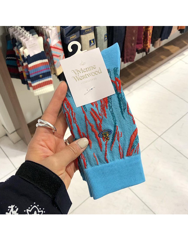 VIVIENNE WESTWOOD PATTERN SOCKS