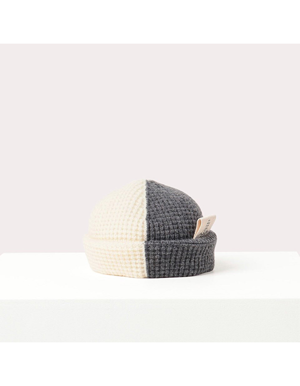 VIVIENNE WESTWOOD TWO TONE ROLL-UP BEANIE