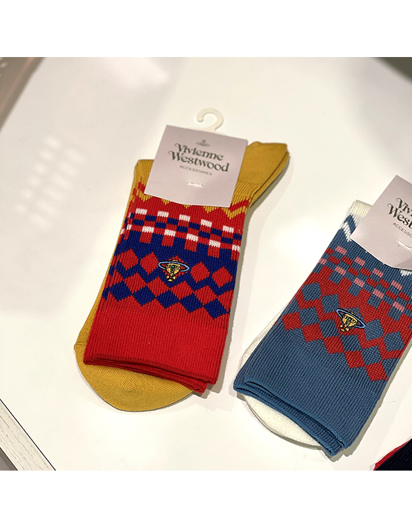 VIVIENNE WESTWOOD ARGYLE SOCKS