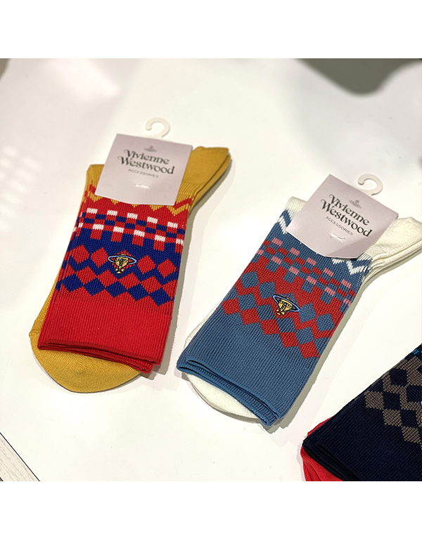 VIVIENNE WESTWOOD ARGYLE SOCKS