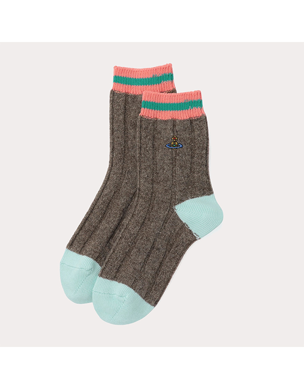 VIVIENNE WESTWOOD ECO WOOL CABLE COOL SOCKS