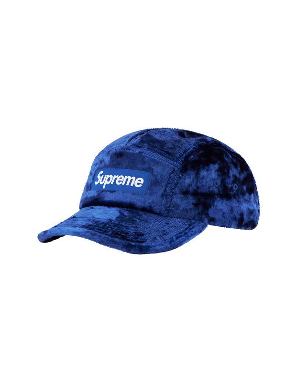 Supreme Crushed Velvet Camp Cap