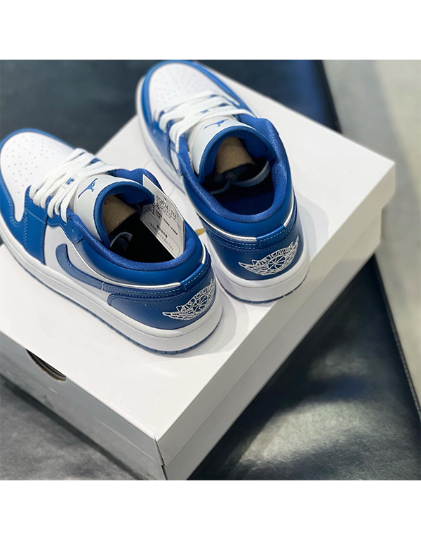 NIKE WMNS AIR JORDAN 1 LOW DARK MARINA BLUE