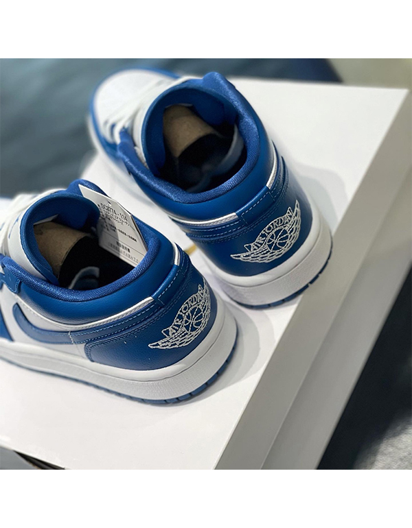 NIKE WMNS AIR JORDAN 1 LOW DARK MARINA BLUE