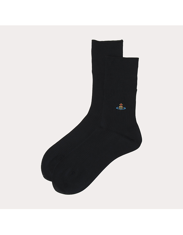 VIVIENNE WESTWOOD SHEAR RIB CREW SOCKS