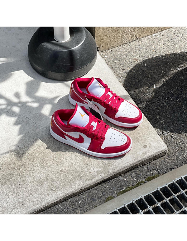 NIKE AIR JORDAN 1 LOW CARDINAL RED