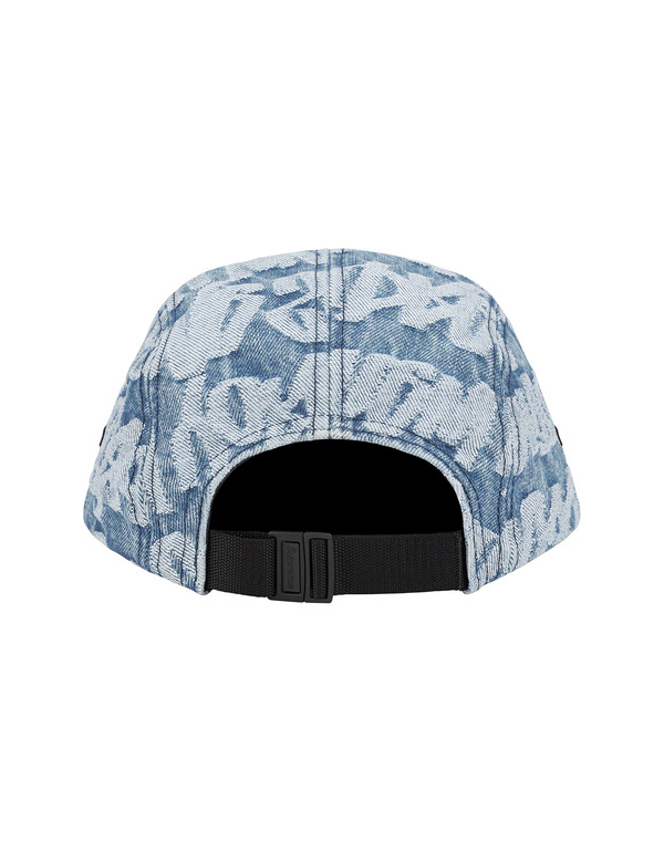 Supreme Fat Tip Jacquard Denim Camp Cap