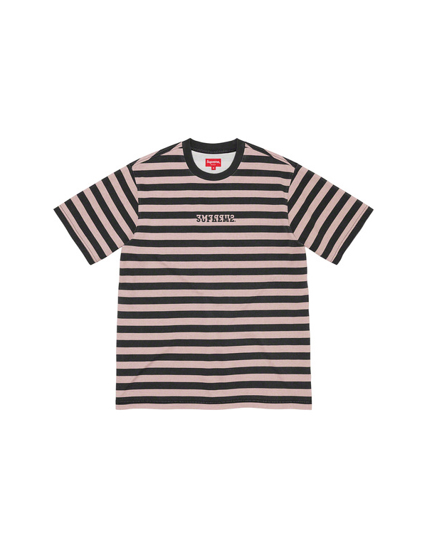 Supreme Reverse Stripe S/S Top