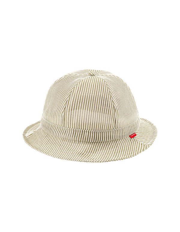 Supreme Stripe Mesh Bell Hat