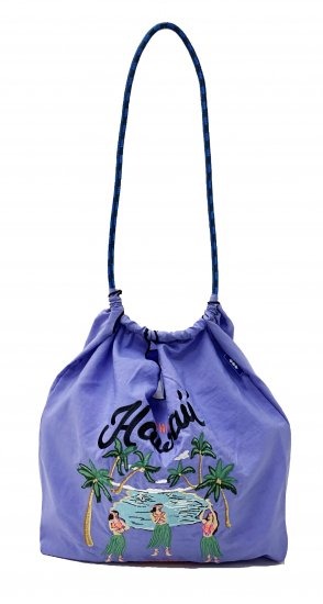 (M) Ball & Chain Eco Bag Medium Hawaii Purple