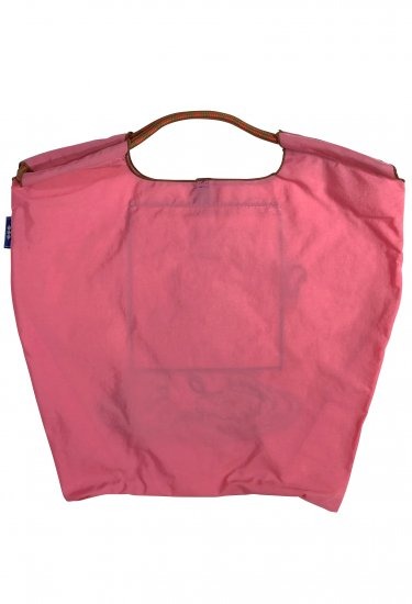 (M) Ball & Chain Eco Bag Medium Dont eat too much Pink