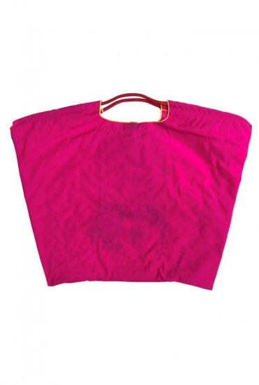 (M) Ball & Chain Eco Bag Medium Owl Pink