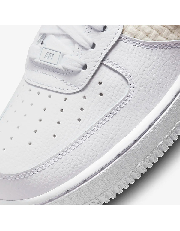 NIKE WMNS AIR FORCE 1 LOW WHITE GOLD FLOWER