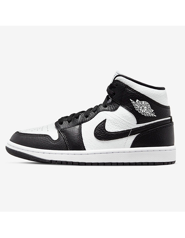 NIKE WMNS AIR JORDAN 1 MID SE HOMAGE WHITE BLACK