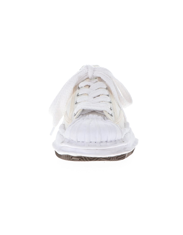 38 Size Maison MIHARA YASUHIRO OG Sole Shellcap Canvas Low-top Sneaker White