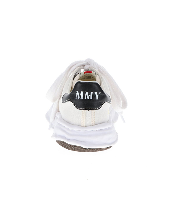 38 Size Maison MIHARA YASUHIRO OG Sole Shellcap Canvas Low-top Sneaker White