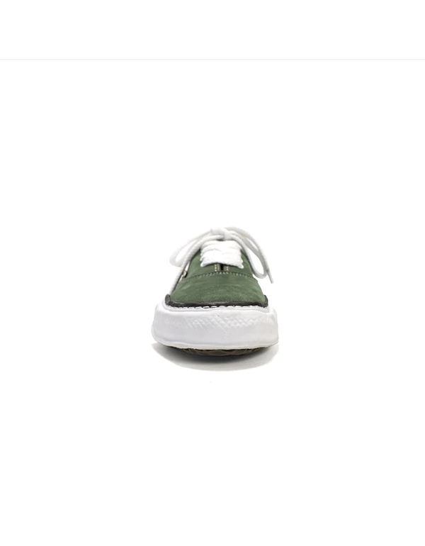 Maison MIHARA YASUHIRO BAKER OG Sole Suede Leather Low-top Sneaker Green