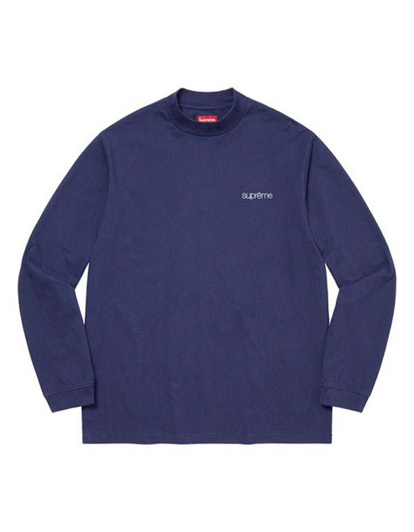 Supreme Mock Neck L/S Top