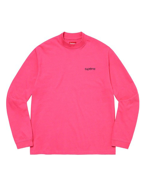 Supreme Mock Neck L/S Top