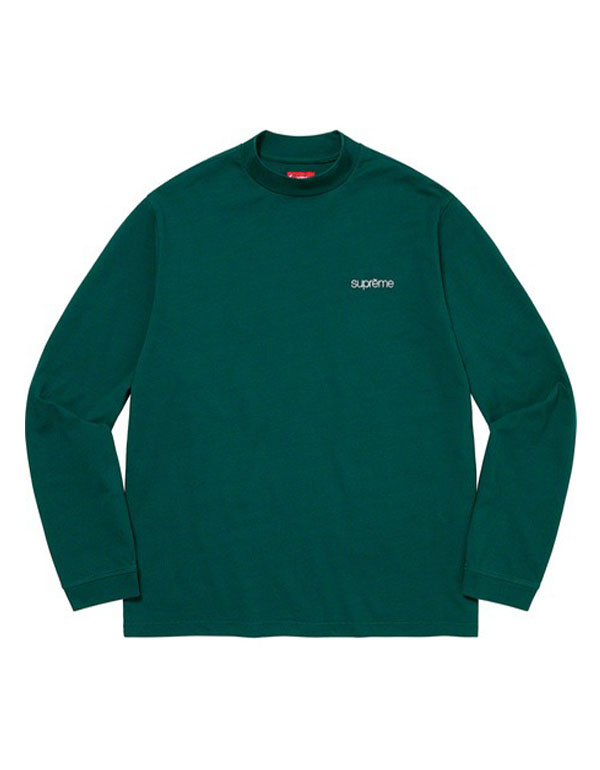 Supreme Mock Neck L/S Top