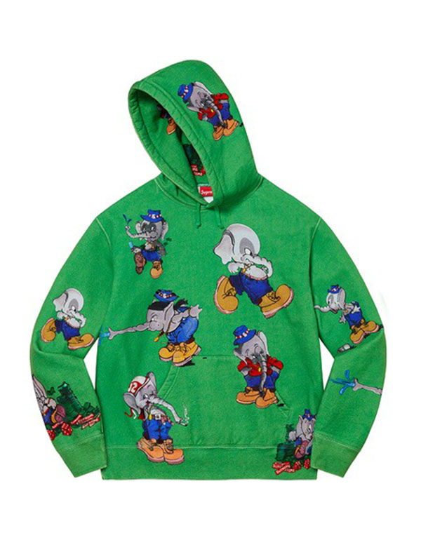 Supreme Elephant Hooded Sweatshirt