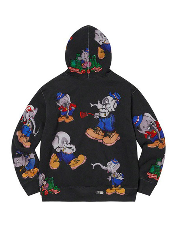 Supreme Elephant Hooded Sweatshirt