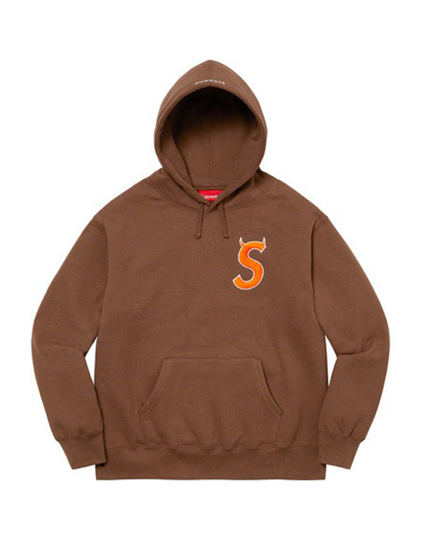 Supreme S Logo Hooded Sweatshirt