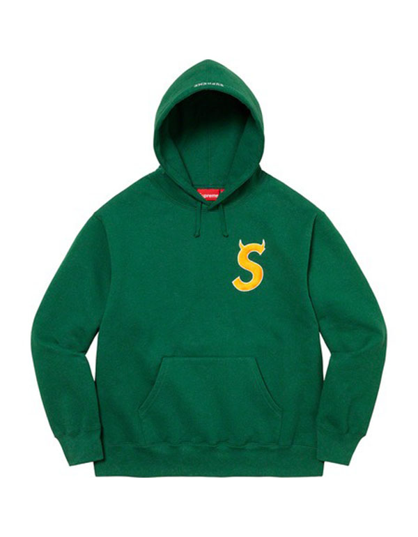 Supreme S Logo Hooded Sweatshirt