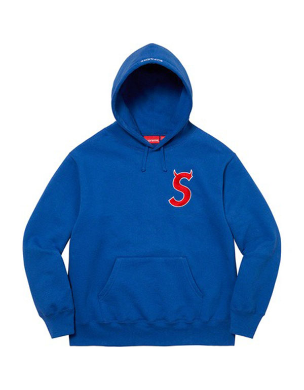 Supreme S Logo Hooded Sweatshirt