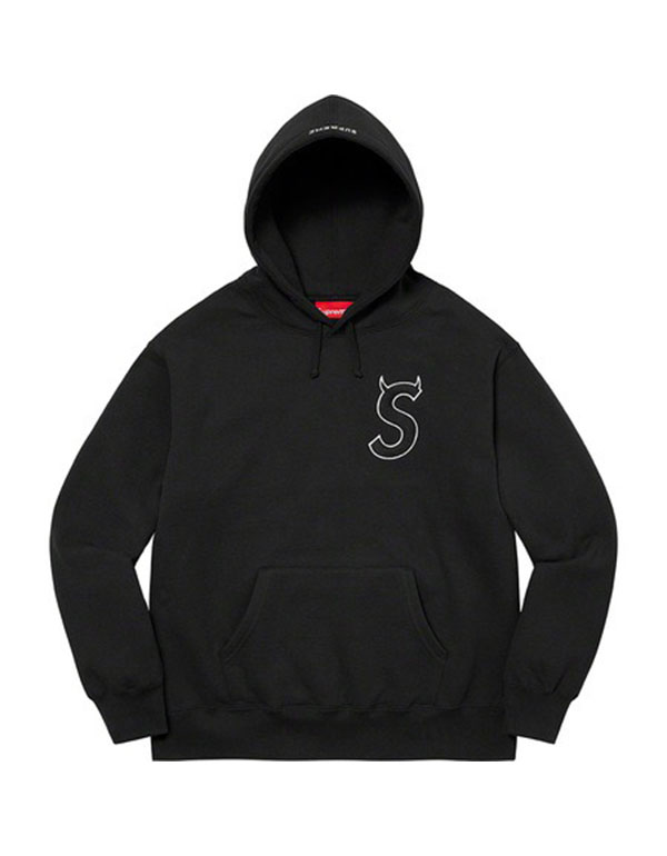 Supreme S Logo Hooded Sweatshirt