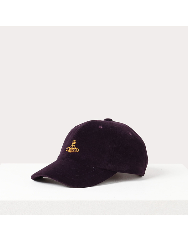 VIVIENNE WESTWOOD VELOUR LONDON CAP