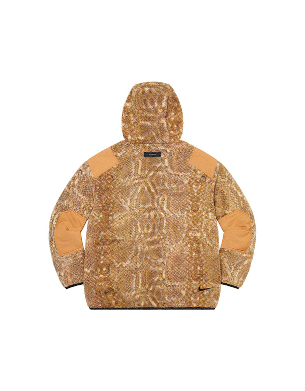 Supreme Nike ACG Fleece Pullover Gold Snakeskin
