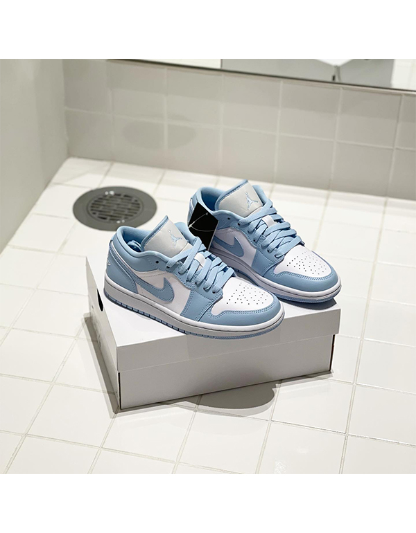 blue white jordan 1 low