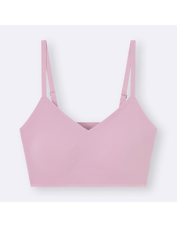 GU WOMENS AIRY SEAMLESS BRA (STRAP) (NON-WIRE) 2COLOR