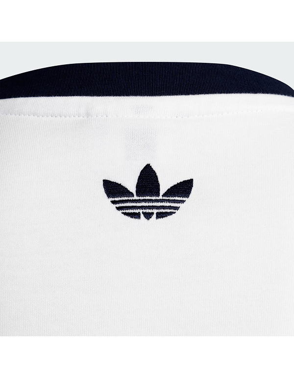 ADIDAS ORIGINALS STRIPED SHORT SLEEVE T-SHIRT
