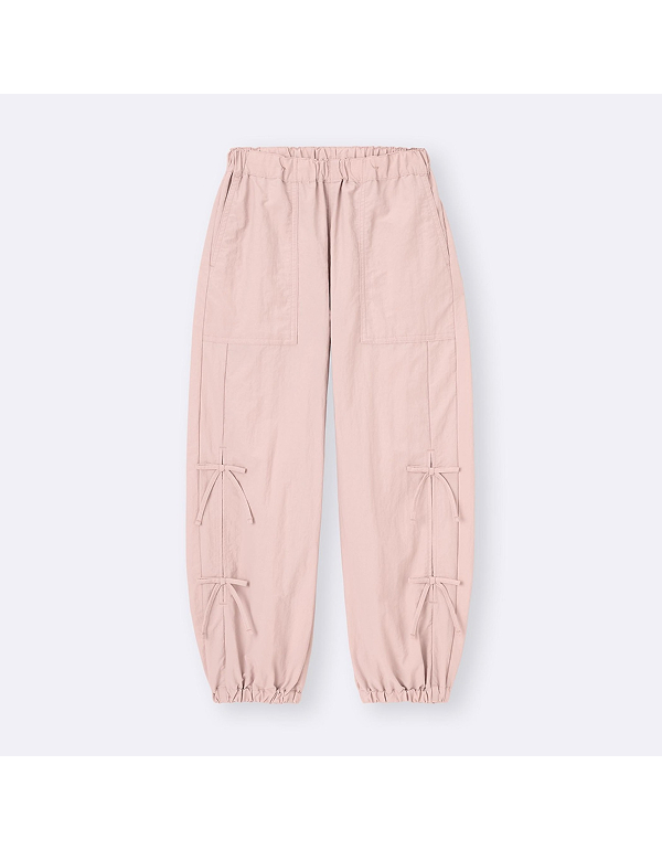 GU KIDS GIRLS DRY SIDE RIBBON PANTS 3COLOR