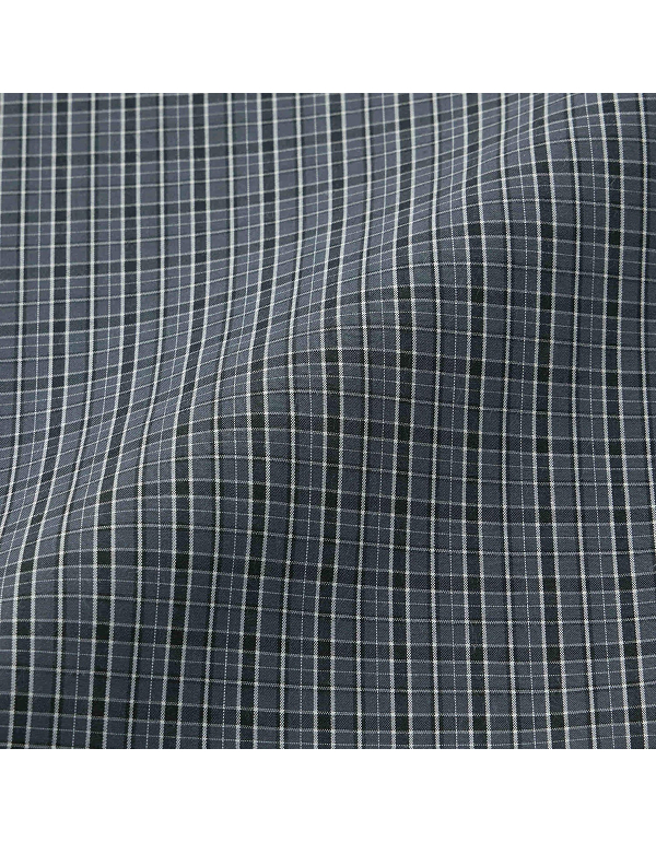 GU BROAD OVERSIZED CHECK SHIRT (HALF SLEEVE)